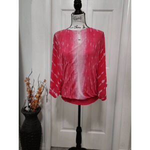 JM Collection Bubble Top Sz M